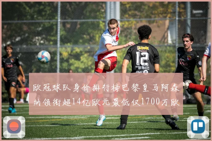 欧冠球队身价排行榜巴黎皇马阿森纳领衔超14亿欧元最低仅1700万欧元